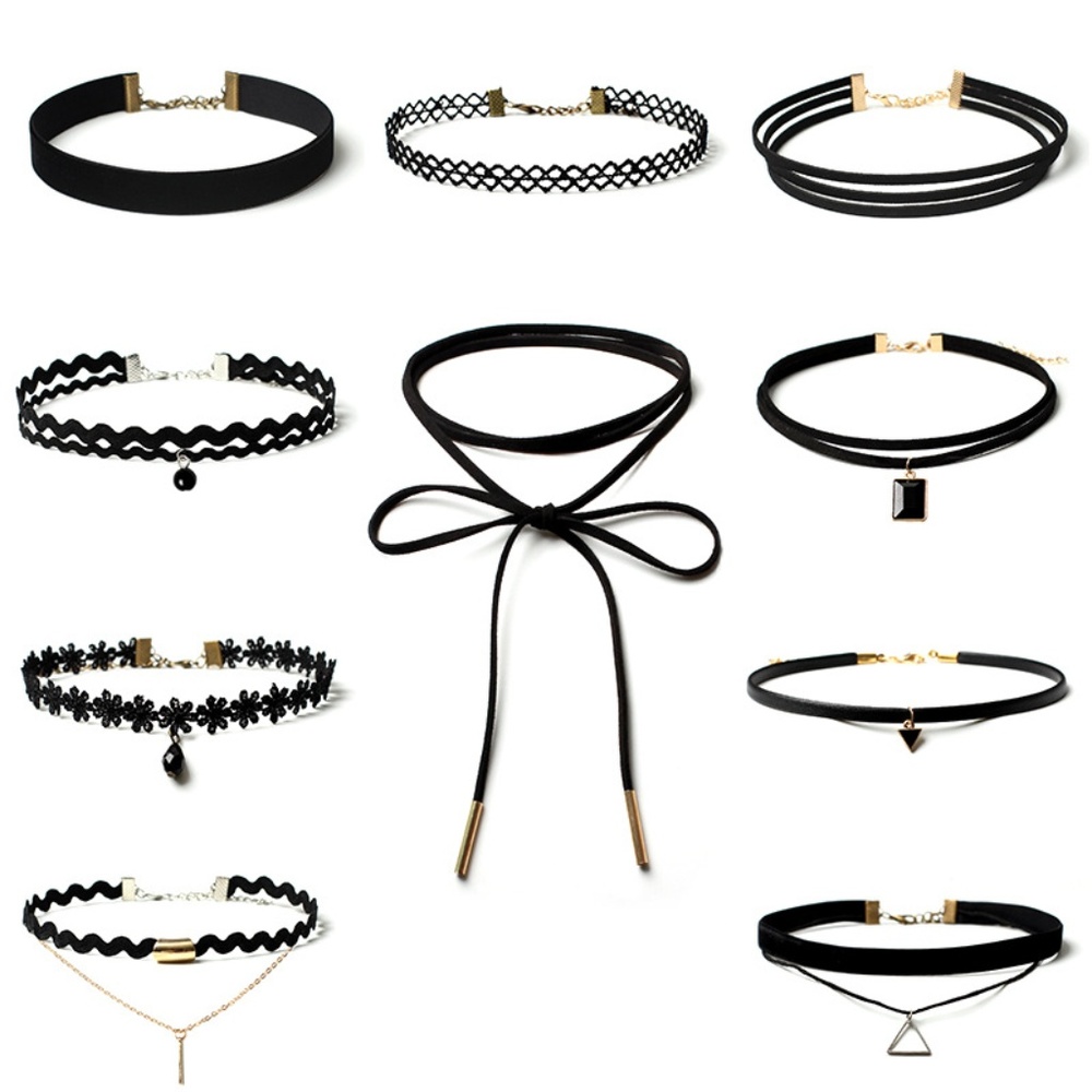 Free Shipping- 20 Pc Chocker Necklace Combo